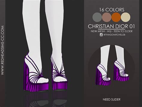 dior heels|dior heels sims 4.